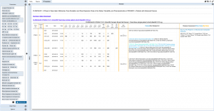 To scan through the tabulated data for each subject integrated with EDC, PK and Biomarker data along with curated notes